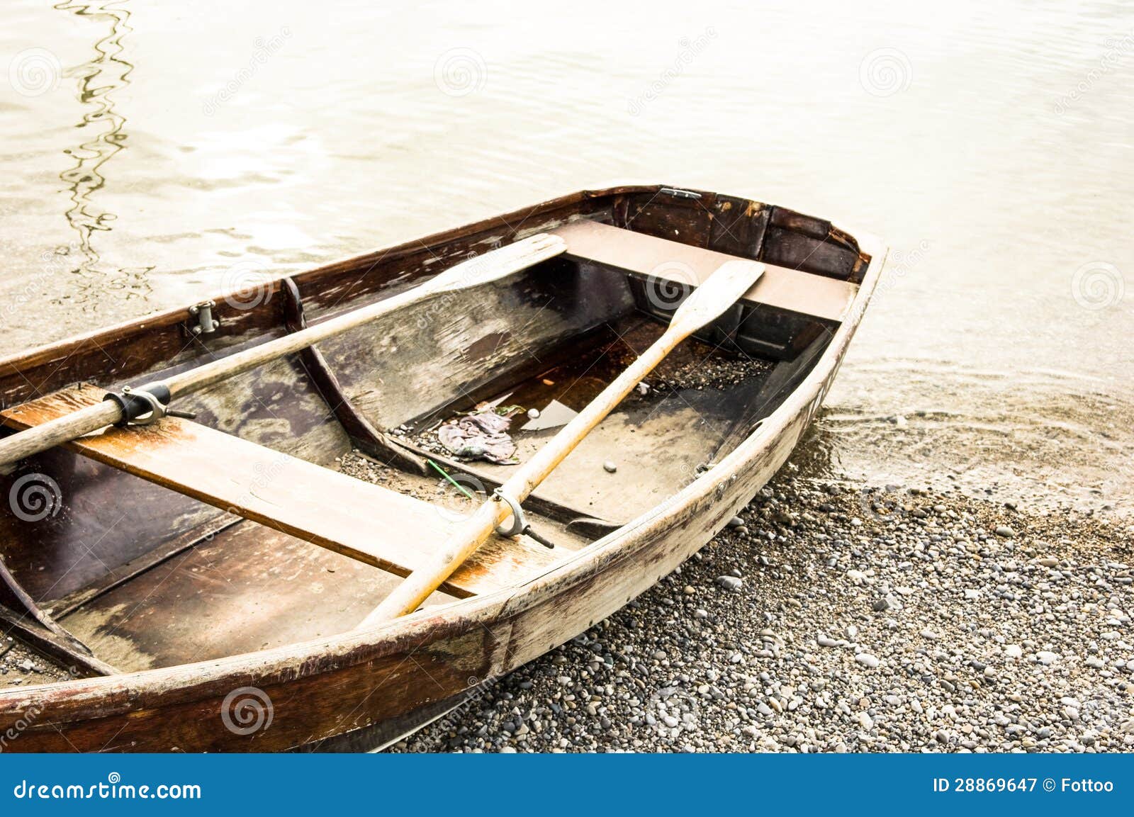 Old rowboat stock image. Image of obsolete, monochrome 