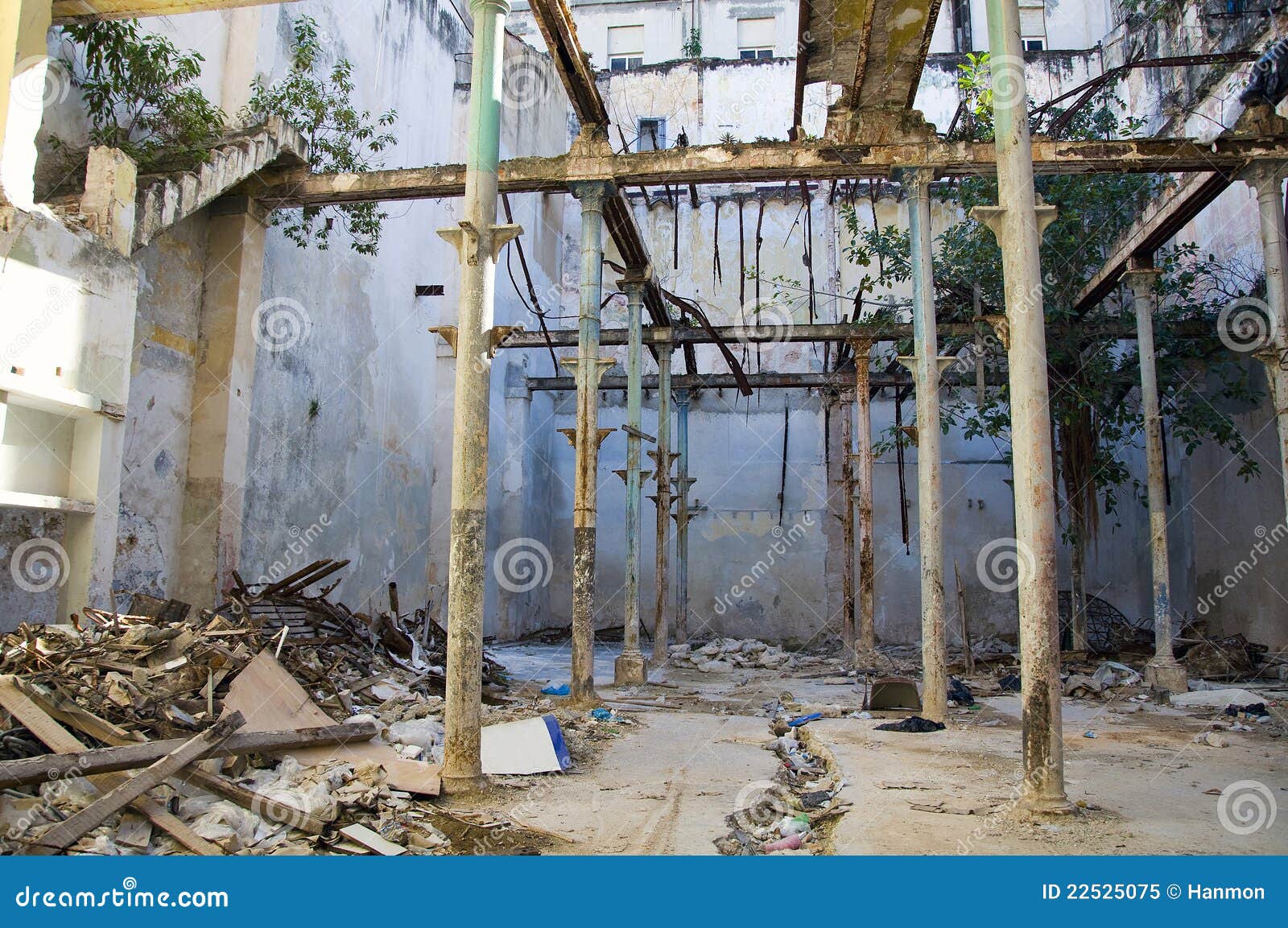 Old ruined house stock image. Image of danger, damage 22525075