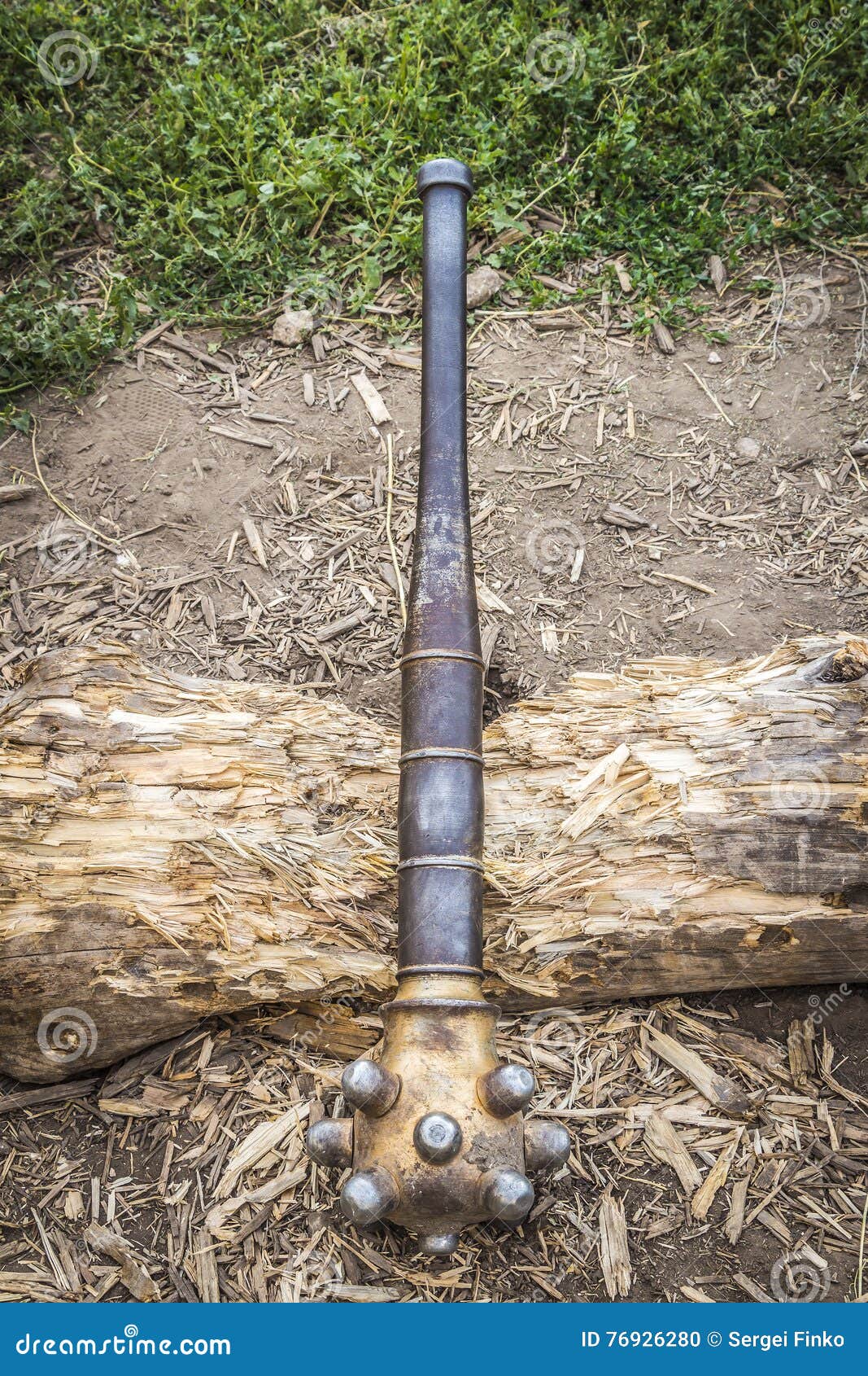 Old Russian Mace stock photo. Image of heavy, head, metal 76926280