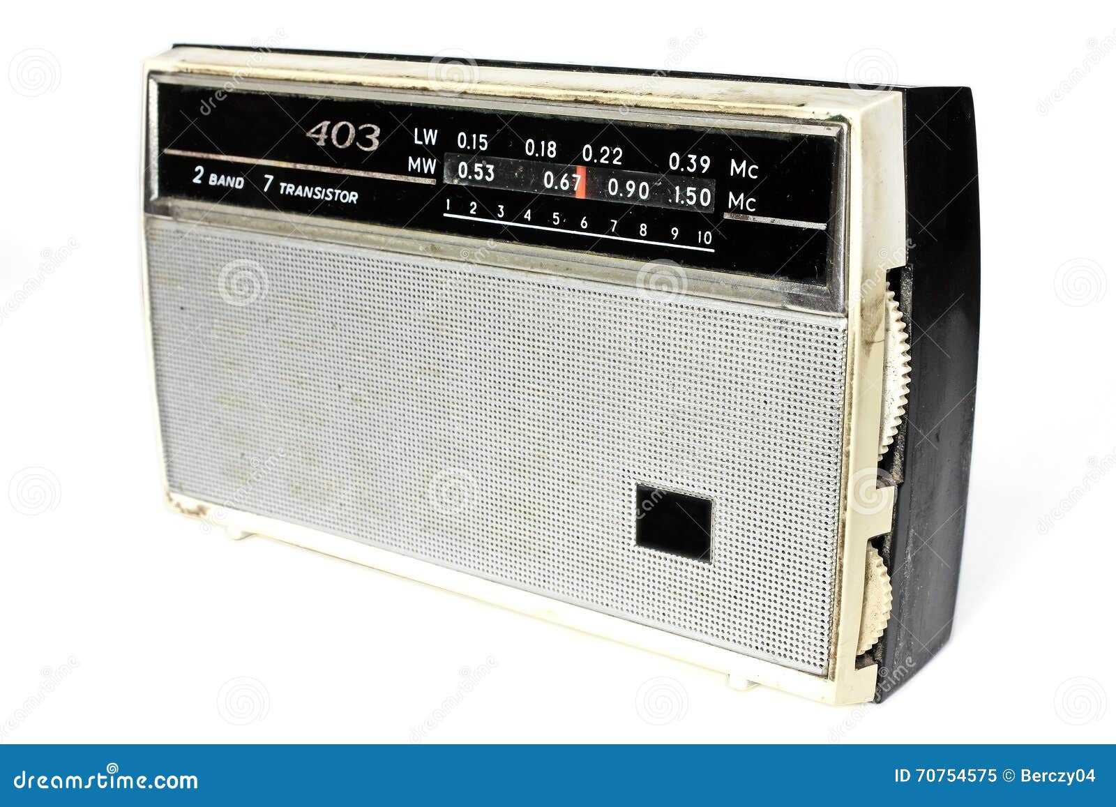 Used 0-39 Nice! Equipment Face Plate Vintage Antique Radio 1 