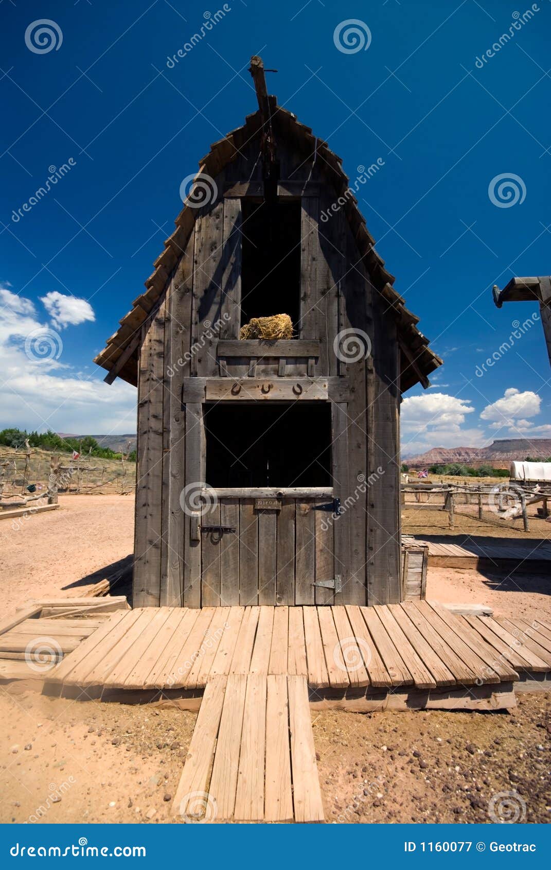 gloomy shed stock image. image of autumn, scary, haunt