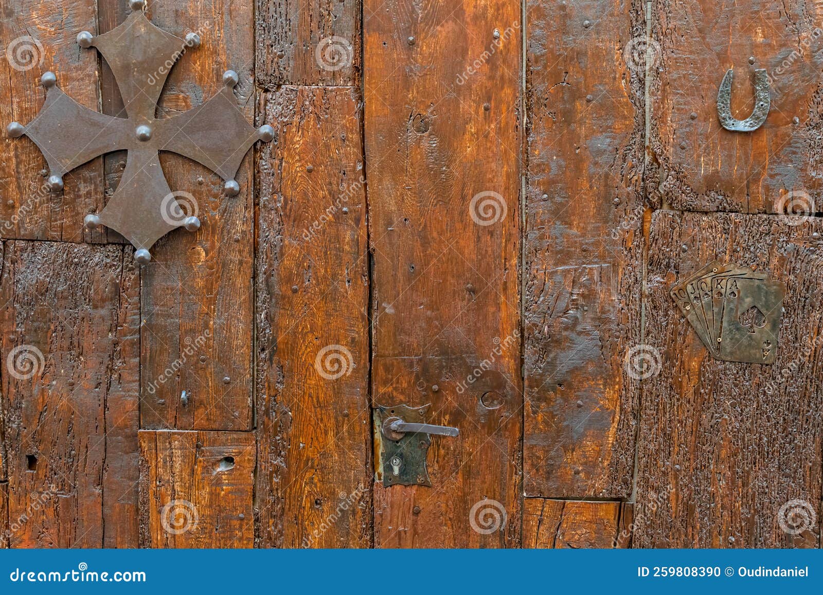 Old rustic wood planks stock photo. Image of page, panorama 259808390