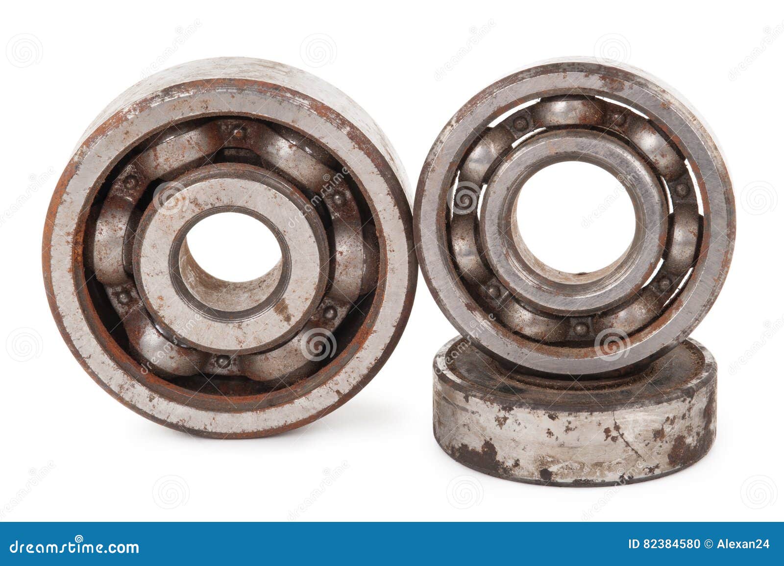 Old rusty bearings stock photo. Image of lathe, moveable 82384580
