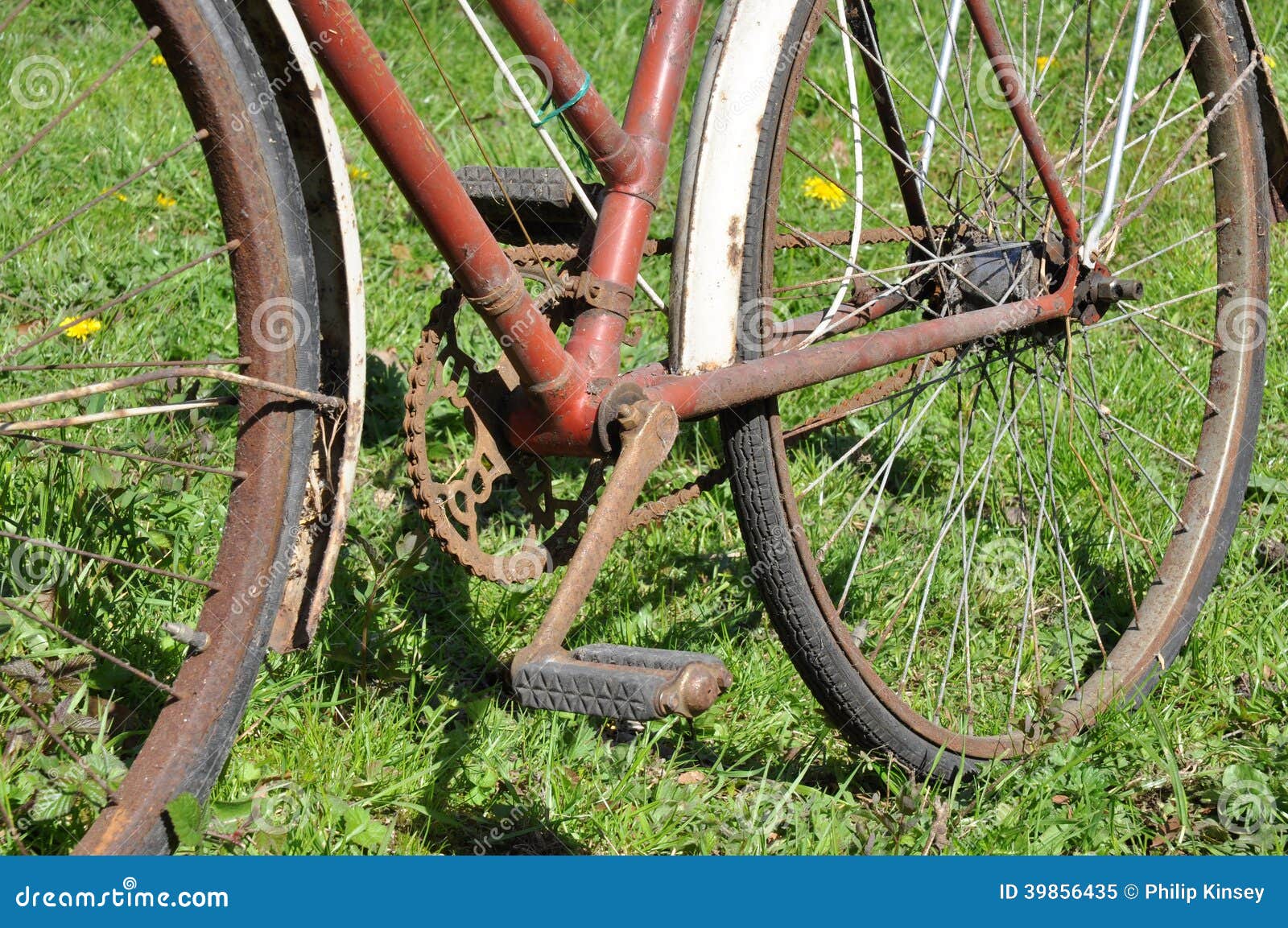 old rusty bicycle