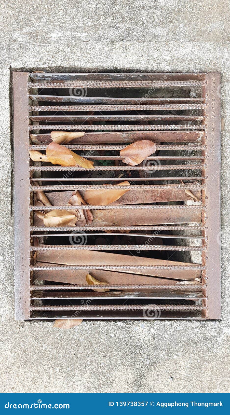 Drain pipe cover stock image. Image of grout, brown 139738357