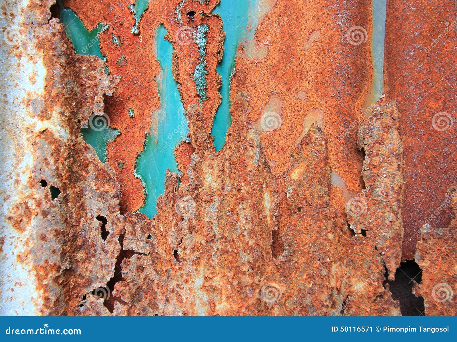 Old rusty galvanized stock image. Image of fence, exterior 50116571