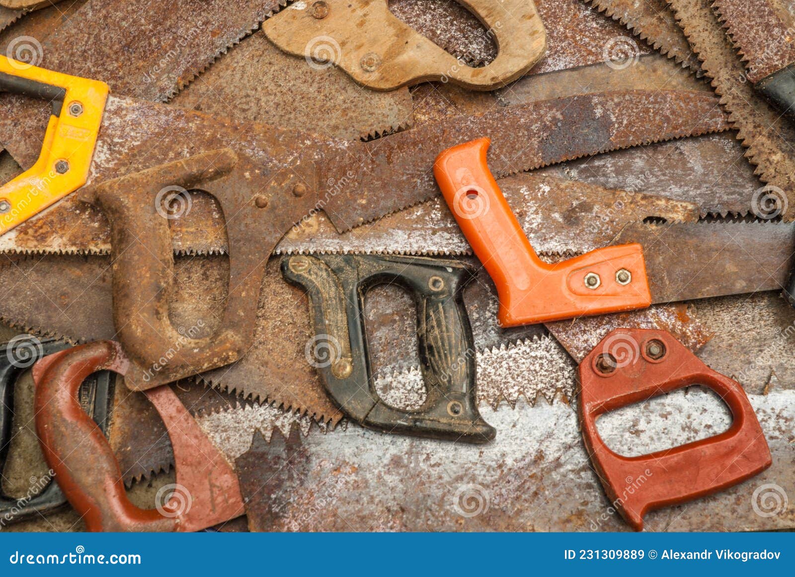 Old rusty hacksaw stock image. Image of bumper, saws - 231309889