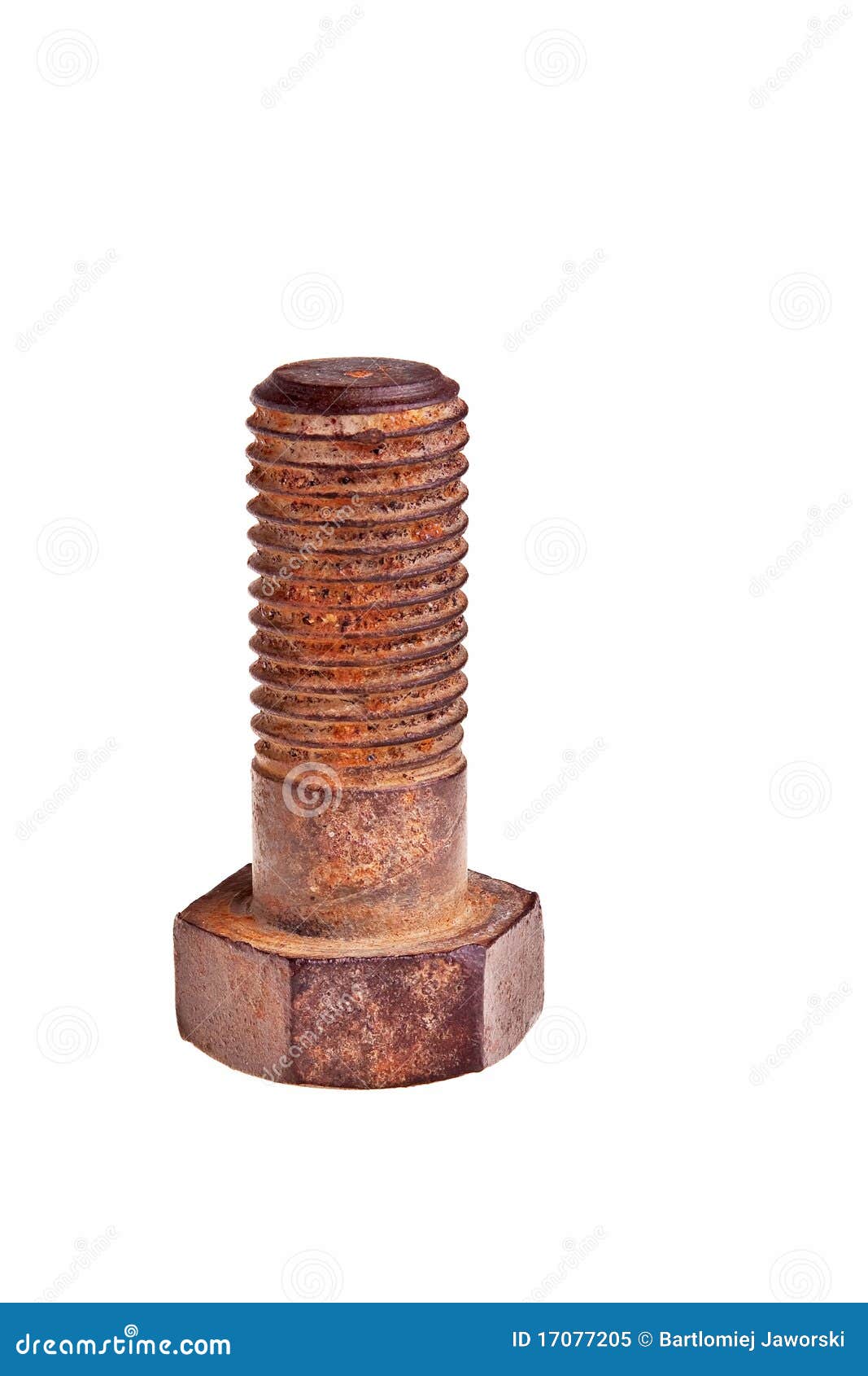 Iron Eye Bolt In The Middle. Steel Anchor Bolt Eye In Rock. The Fixed