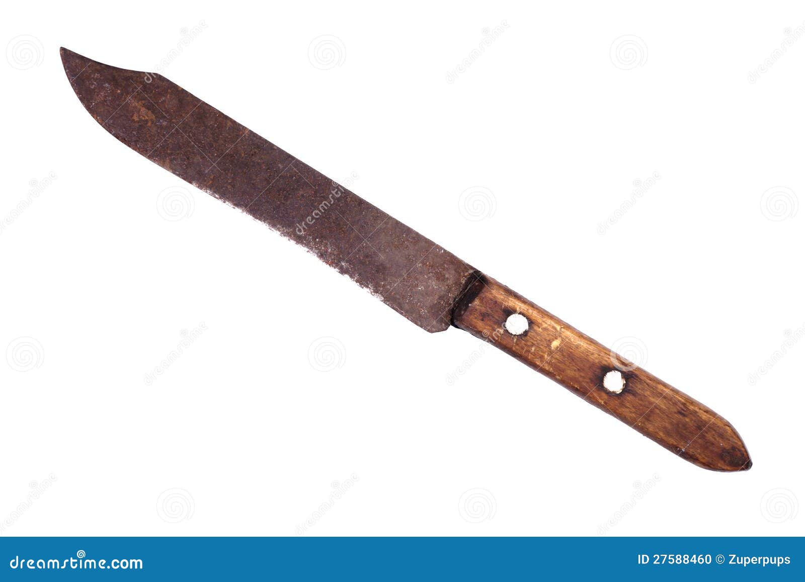 Old rusty kitchen knife stock photo. Image of brown, objects 27588460