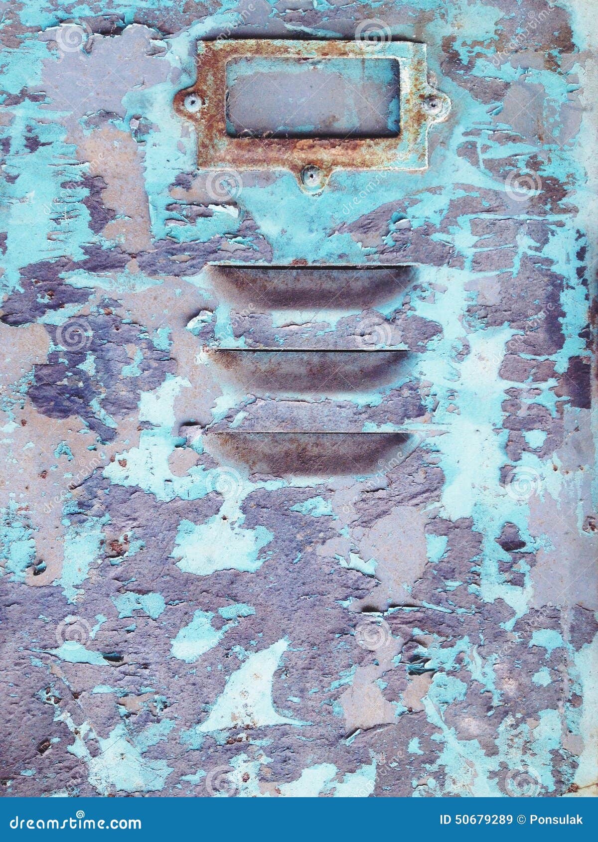 Old rusty lockers stock image. Image of domestic, blue - 50679289