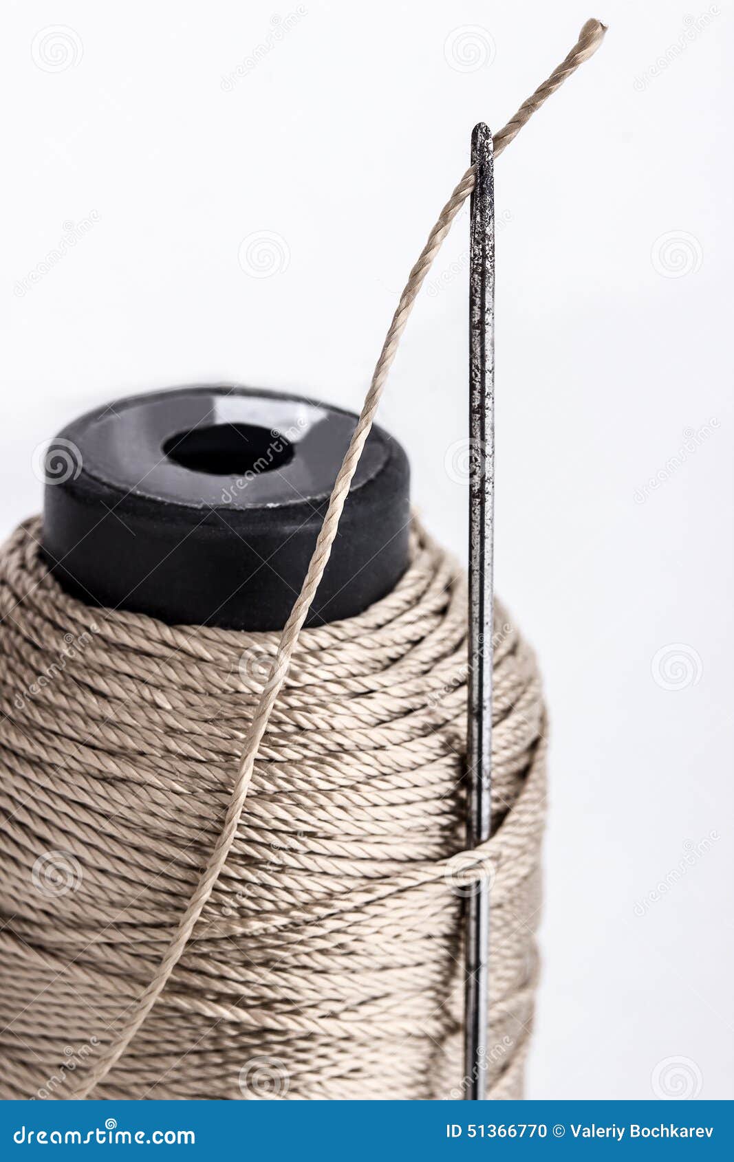 Old Rusty Needle and Thread Stock Photo Image of fashion, rusty 51366770