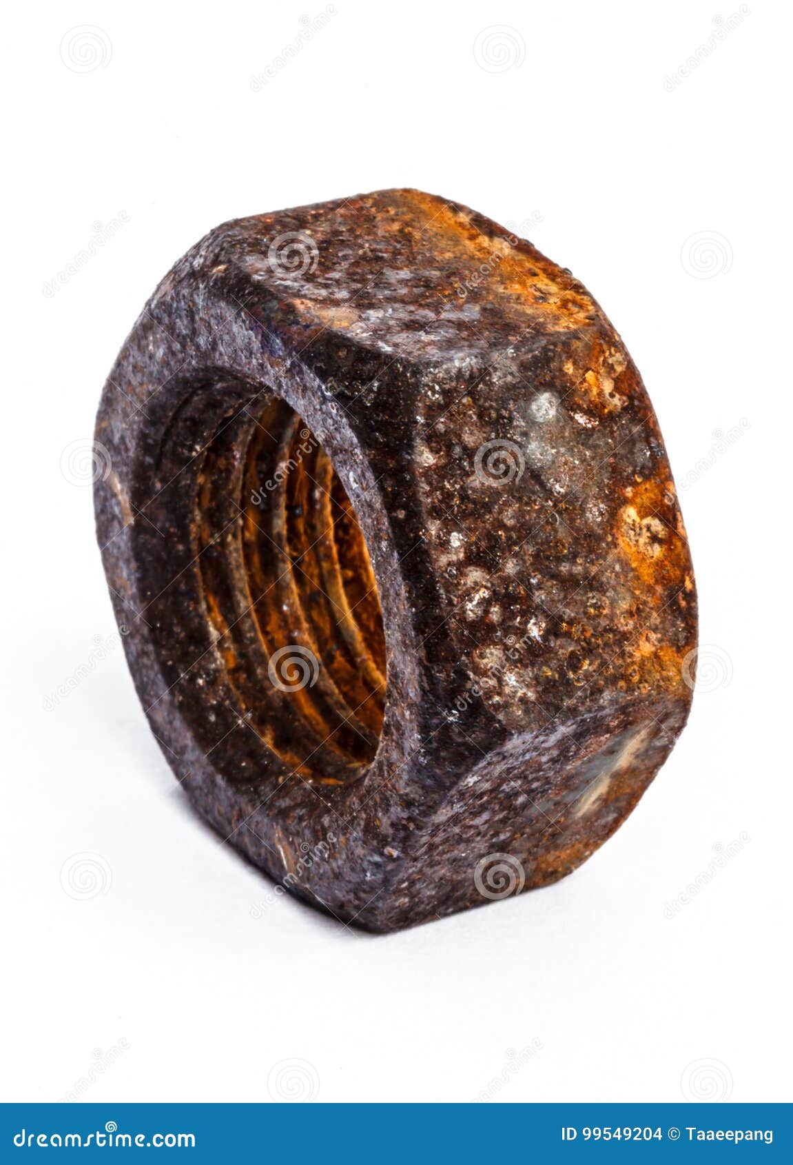 Old rusty nut stock photo. Image of fitting, decayed 99549204