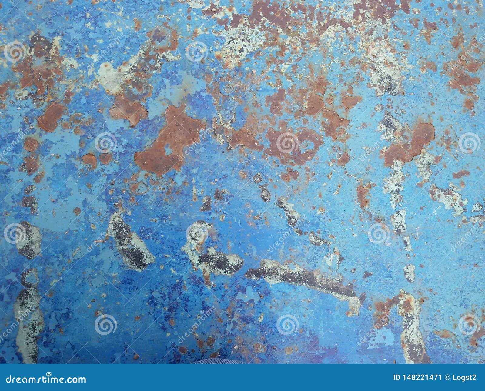 Peeling Paint Metal Texture