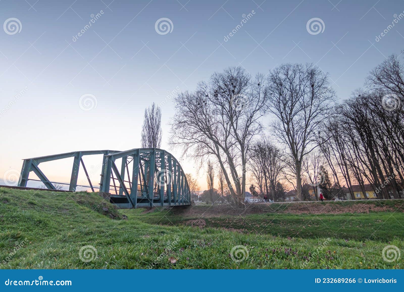 the old iron bridge, poÃÂ¾ega, croatia