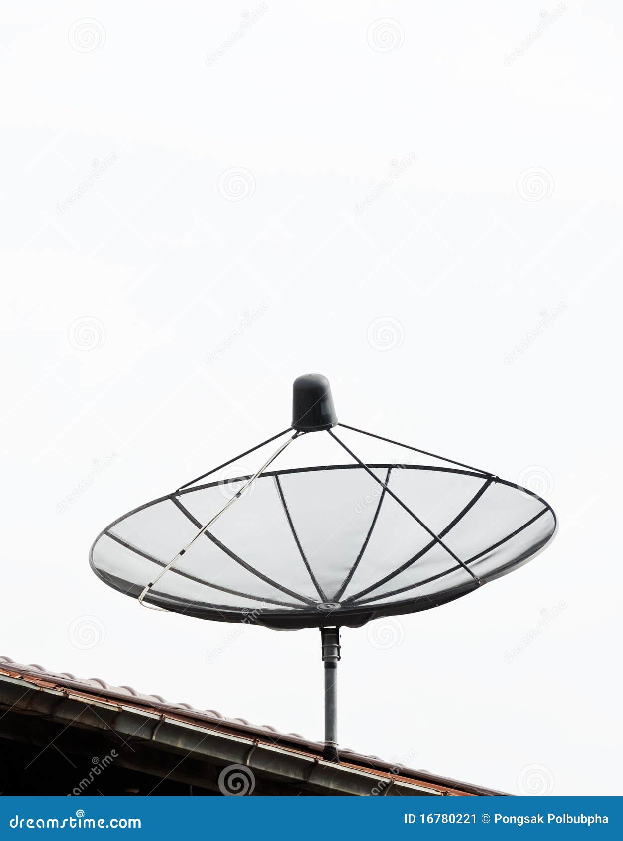 Old satellite dish stock image. Image of media, radio 16780221