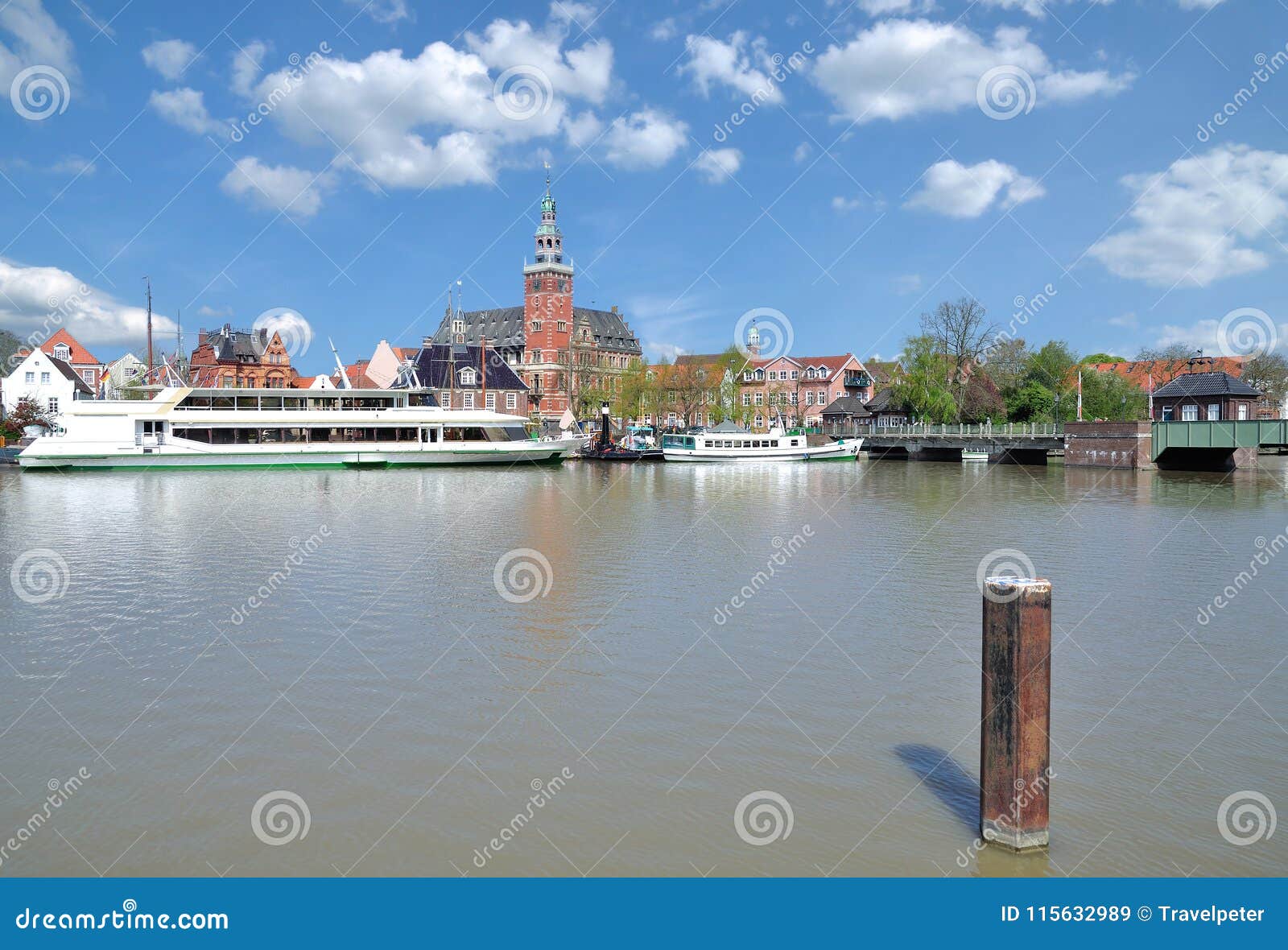 town of leer,east frisia,north sea,germany