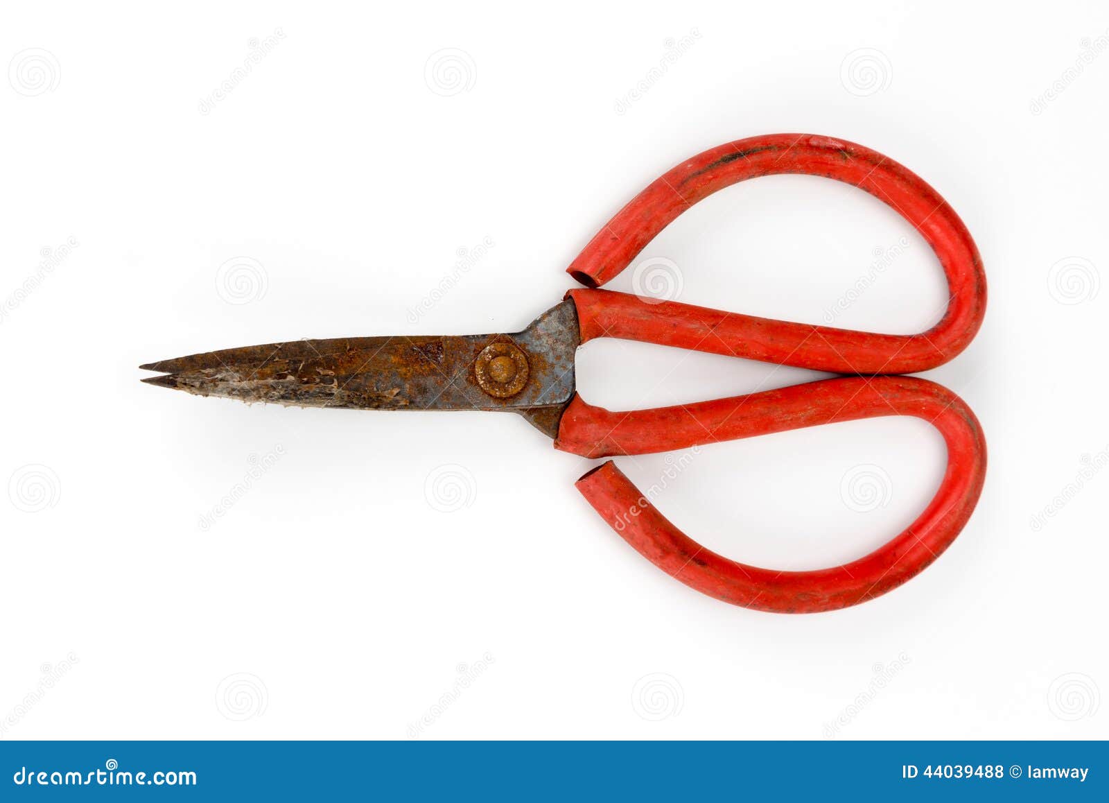 Old scissors full of rust stock photo. Image of metallic 44039488