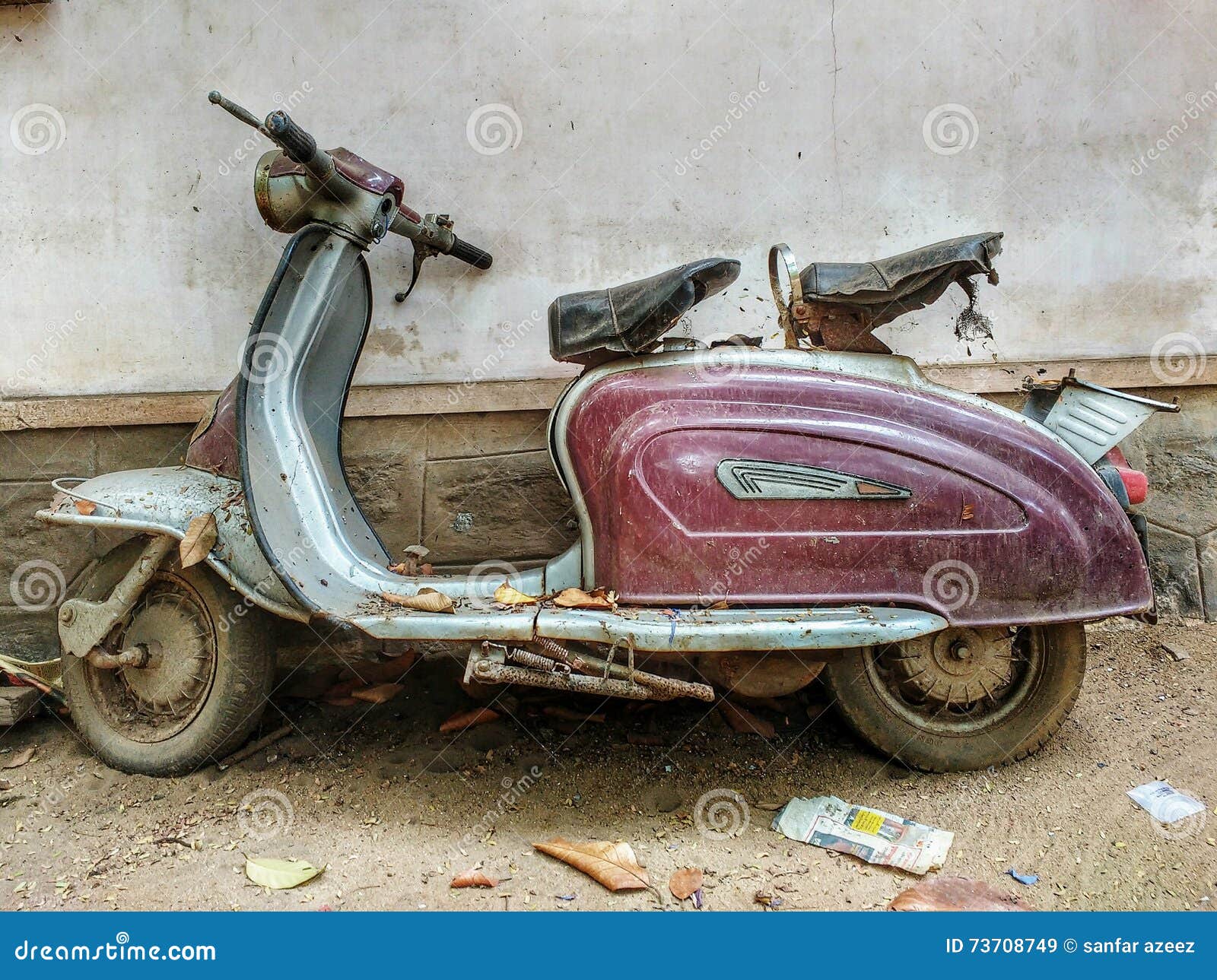 old scooter