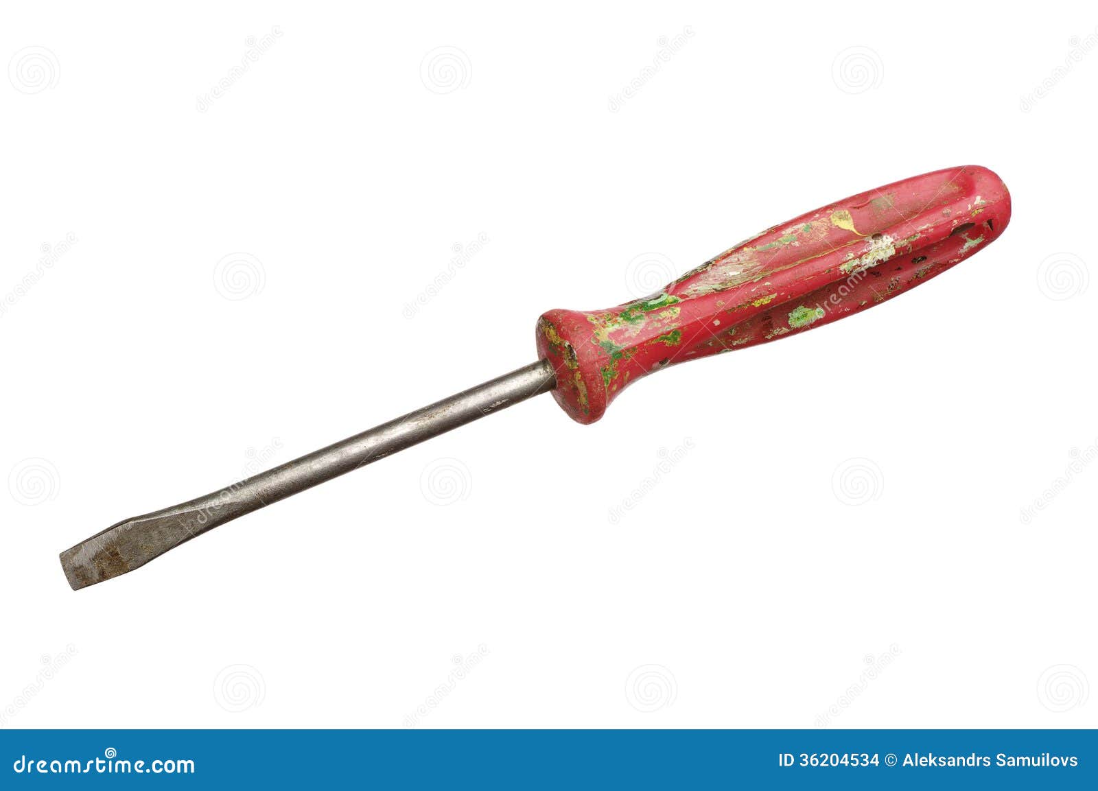 Old Screwdriver Stock Image | CartoonDealer.com #42161635