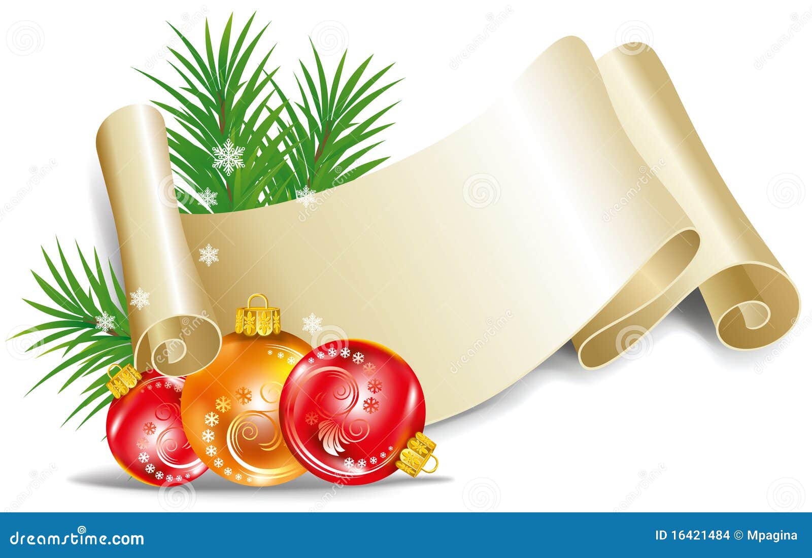 clipart christmas scroll - photo #49