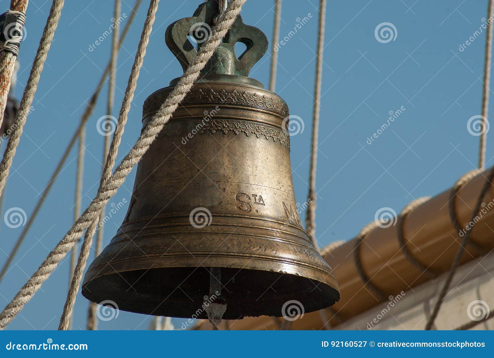 Old Ships Bell Picture. Image 92160527