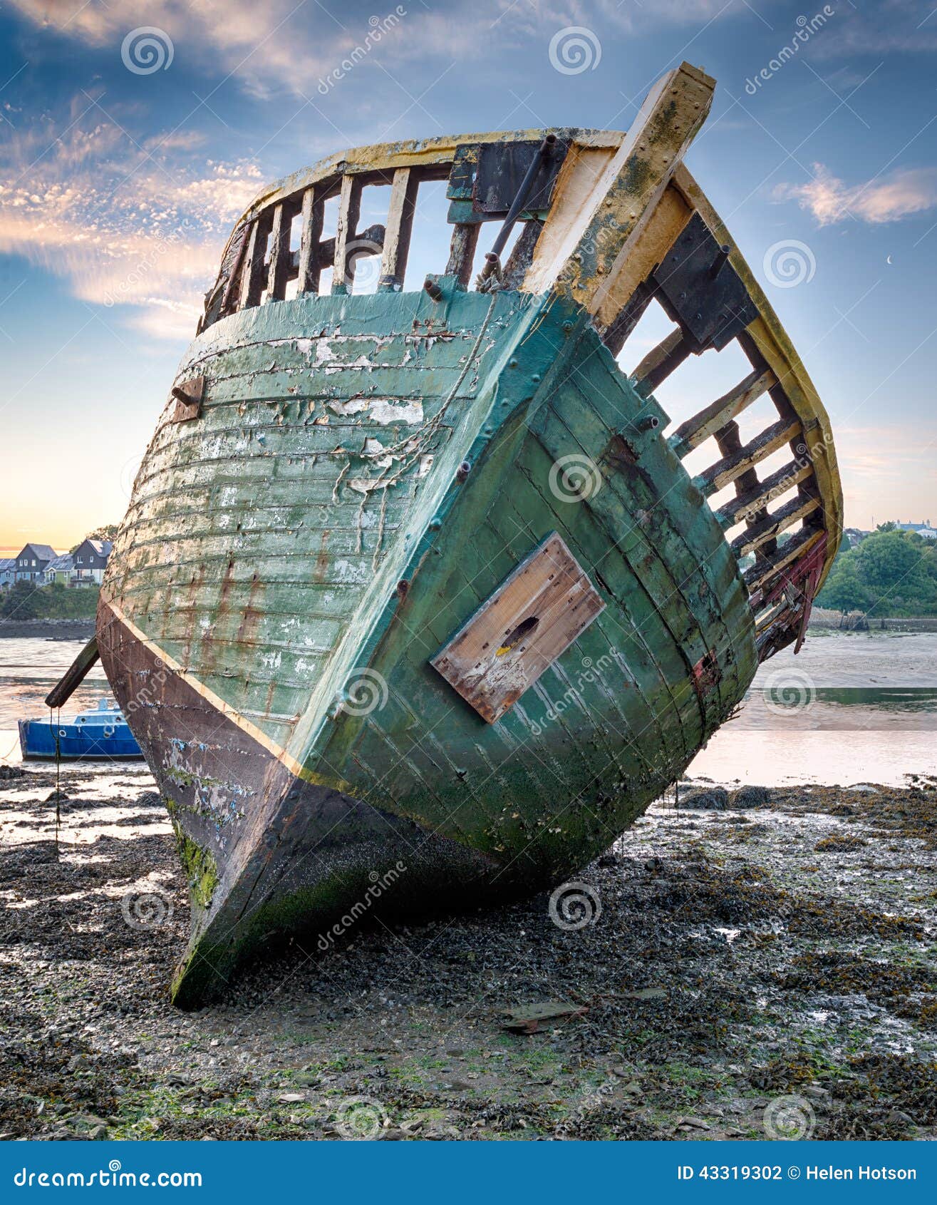 Old Shipwreck stock photo. Image of decaying, ocean, hull ...