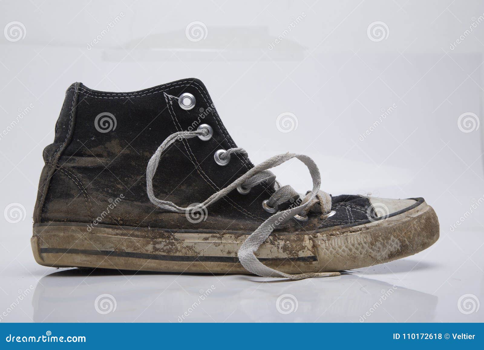 old dirty sneakers