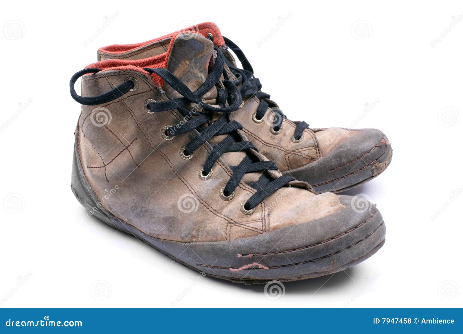 Old shoes stock photo. Image of used, brown, clothing - 7947458