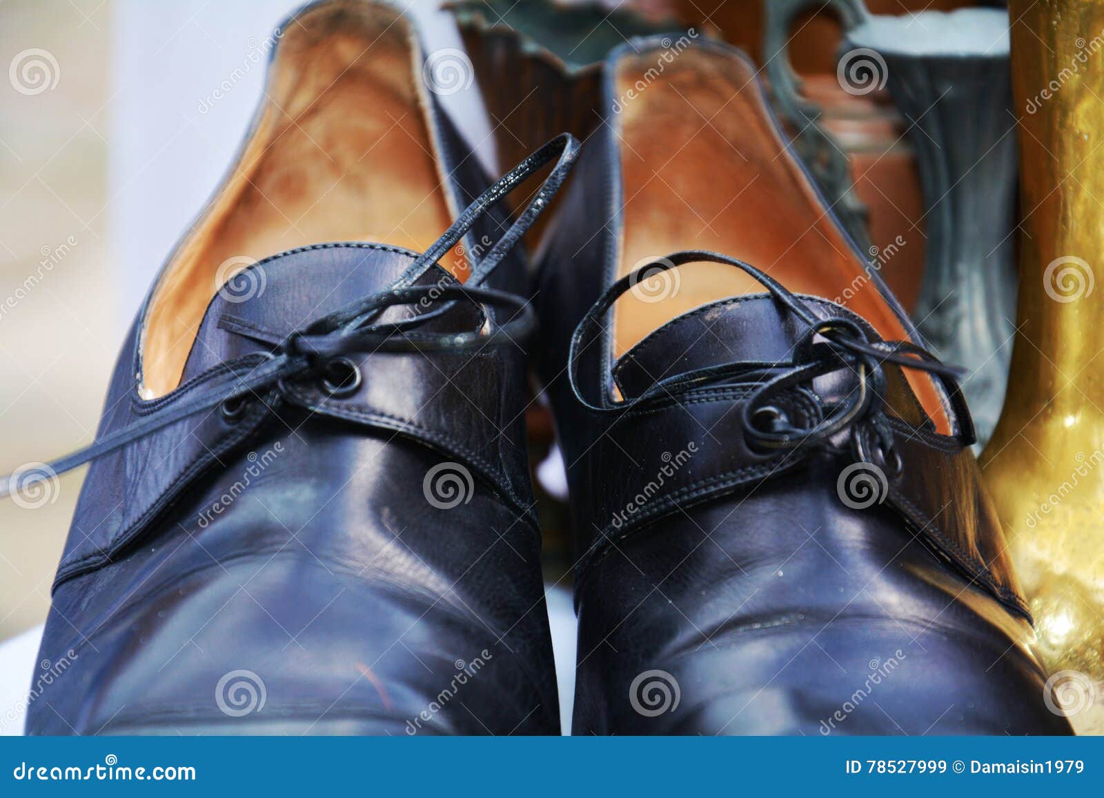Old shoes background stock image. Image of elegance, construction ...