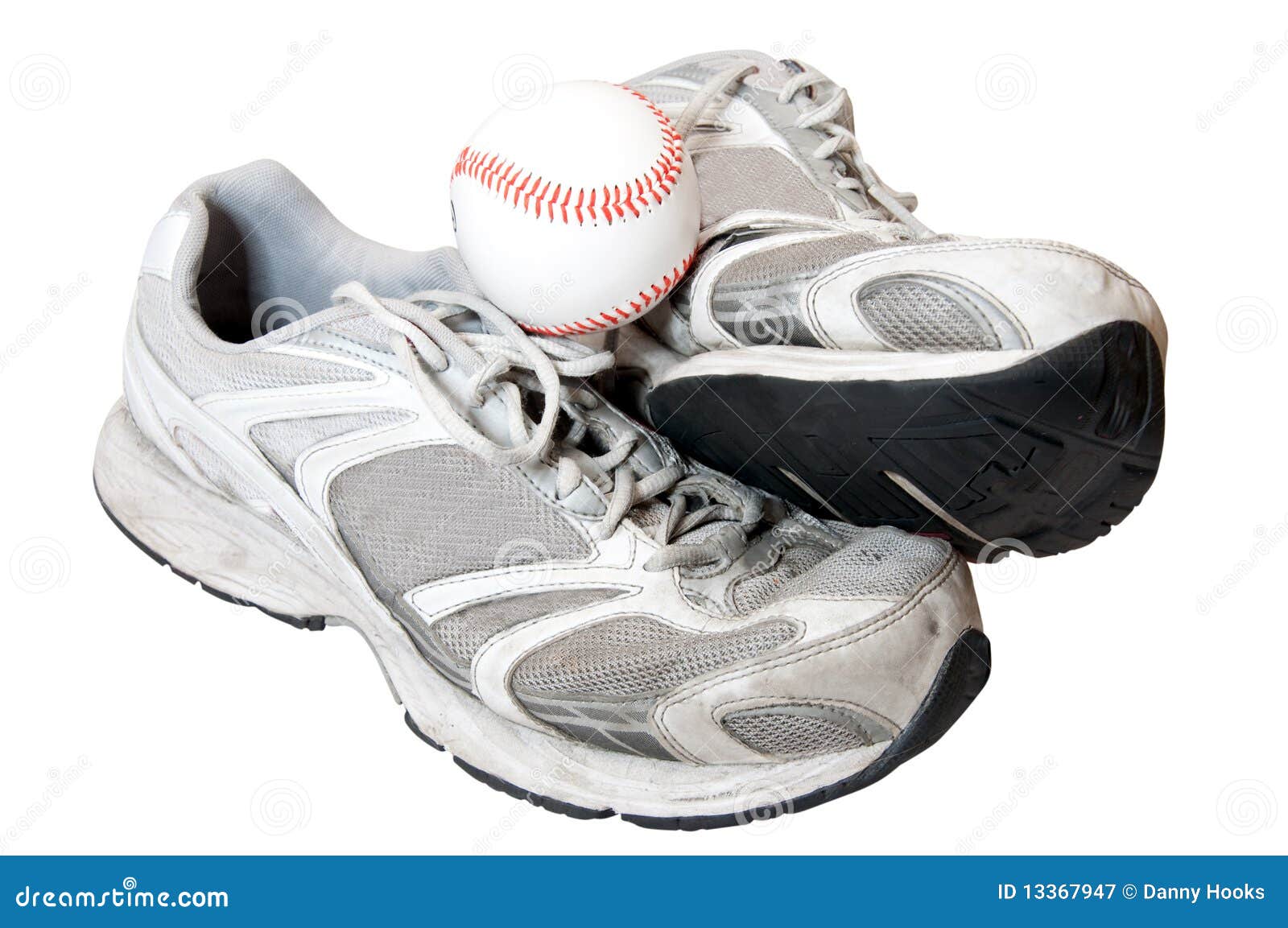 Old Shoes and Baseball stock image. Image of vintage 13367947