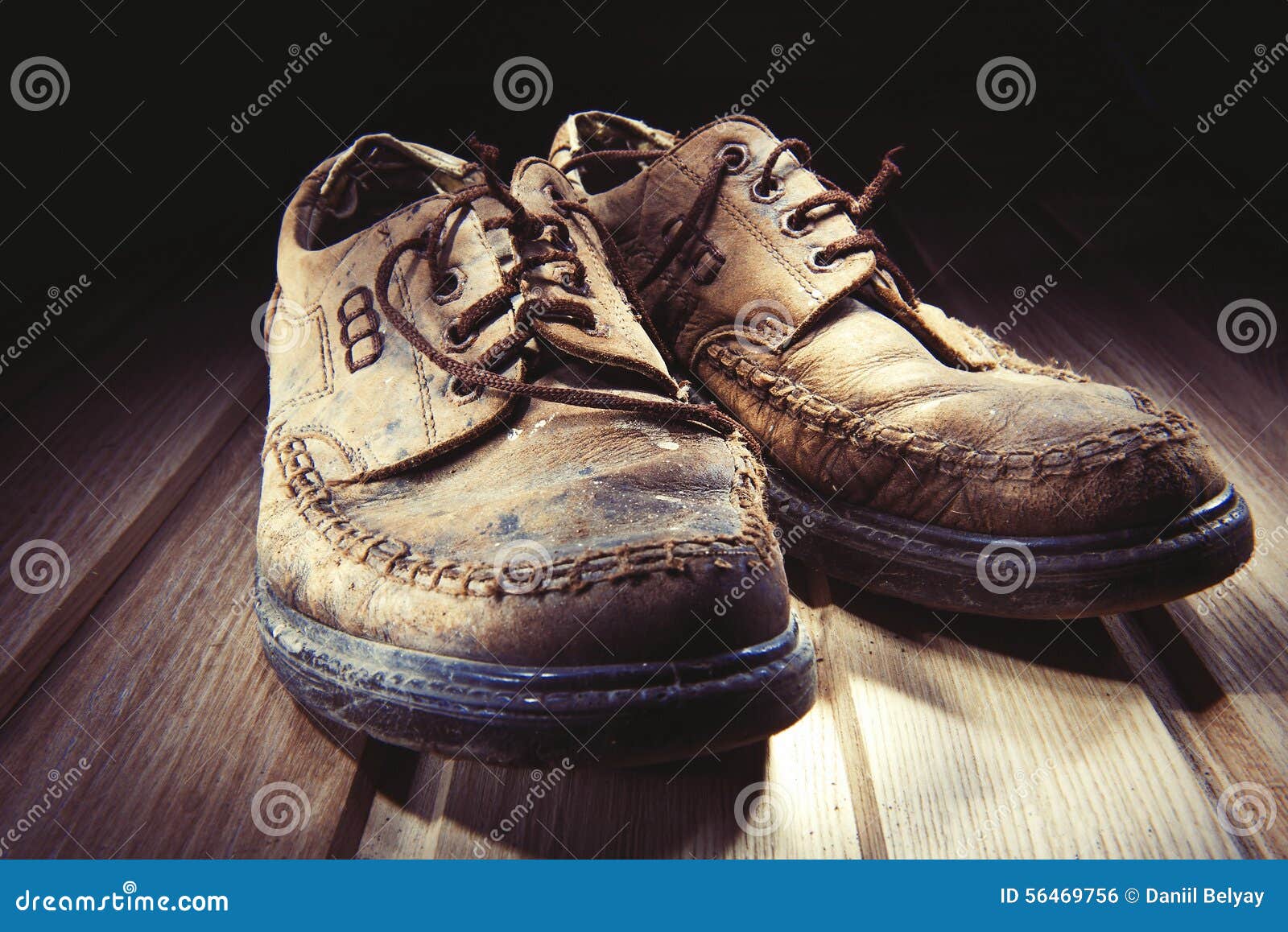 Old shoes stock photo. Image of shoes, ancient, clothing - 56469756