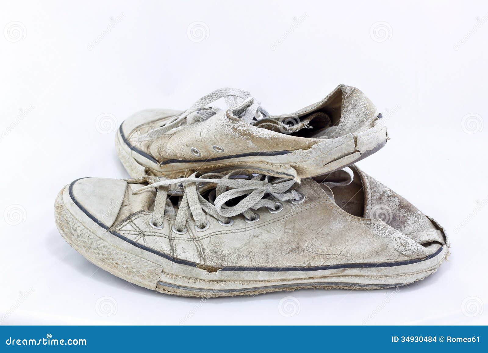 Old shoes stock photo. Image of canvas, classic, retro 34930484