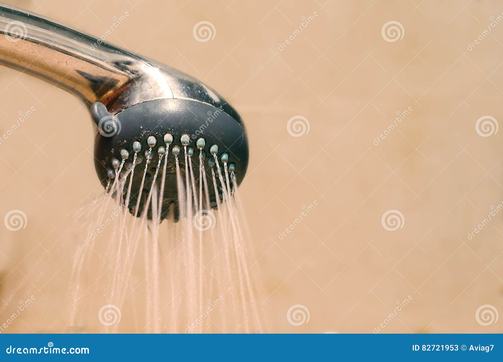 Old Shower stock image. Image of mixer, stainless, drain 82721953