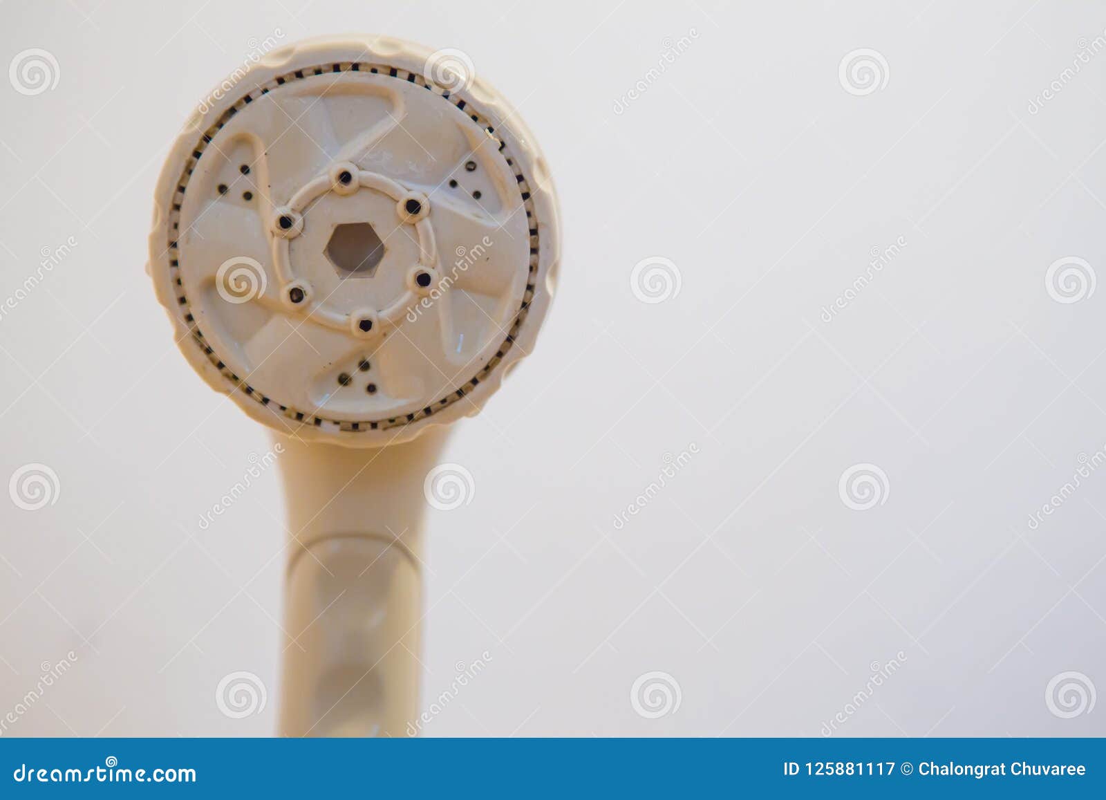 Old shower head stock image. Image of liquid, metal 125881117