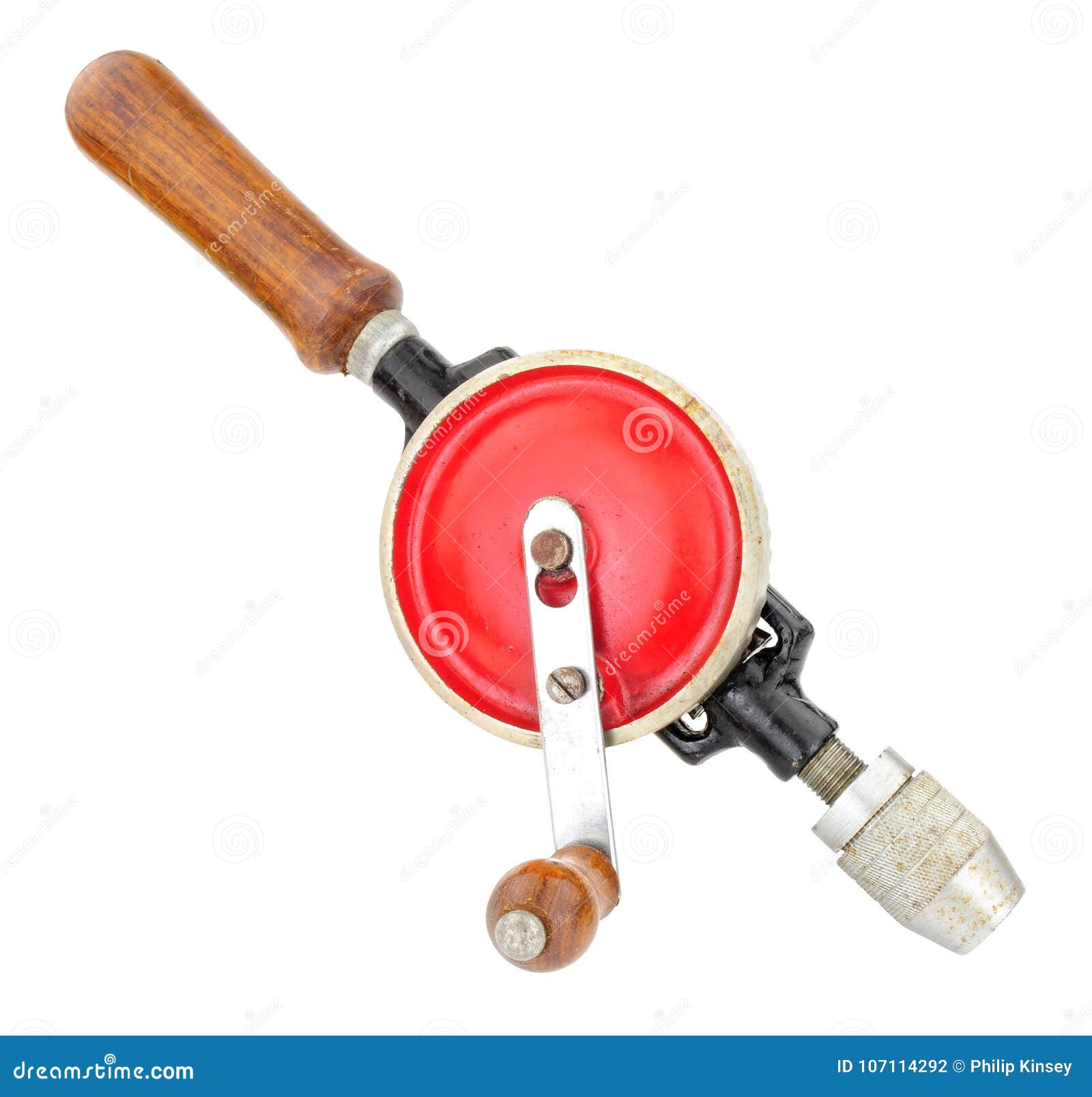 Old Single Pinion Manual Hand Drill Stock Photo - Image of background,  driller: 107114292