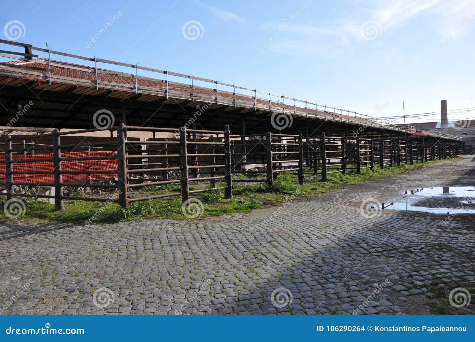 old slaughterhouse in testaccio quarter in rome