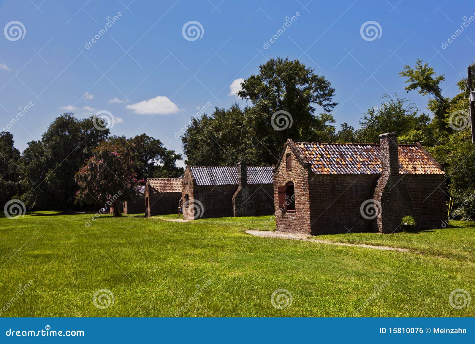 Old Slave Huts in a South Carolina Farm Stock Photo Image of outdoor