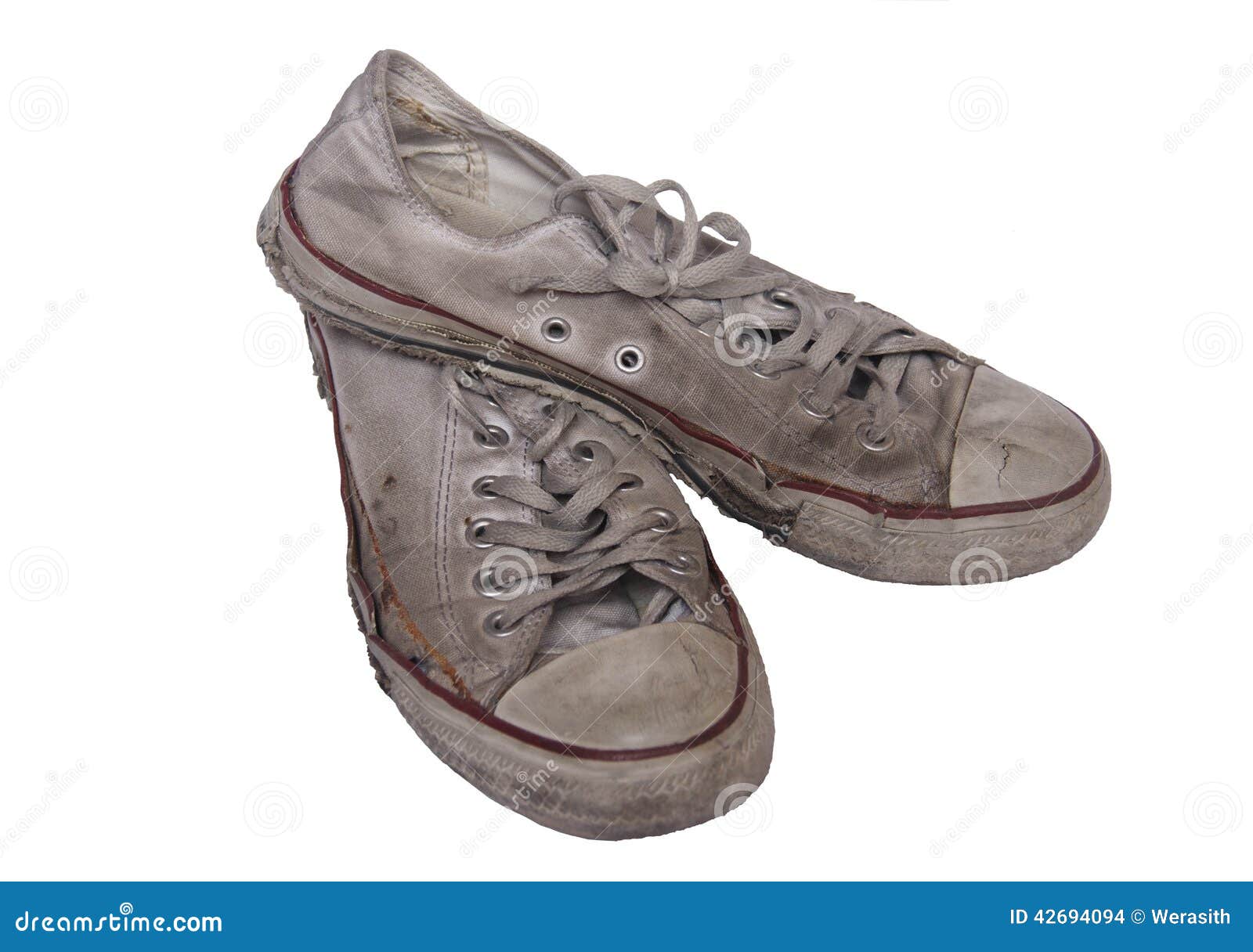 Old sneakers stock photo. Image of blue, retro, rugged - 42694094