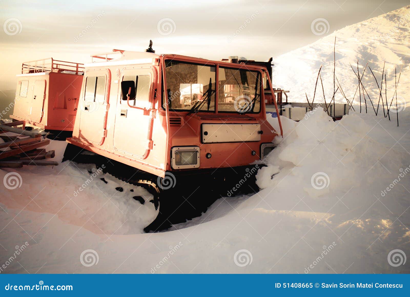Old snow plow stock image. Image of unusable, snow, obsolete 51408665