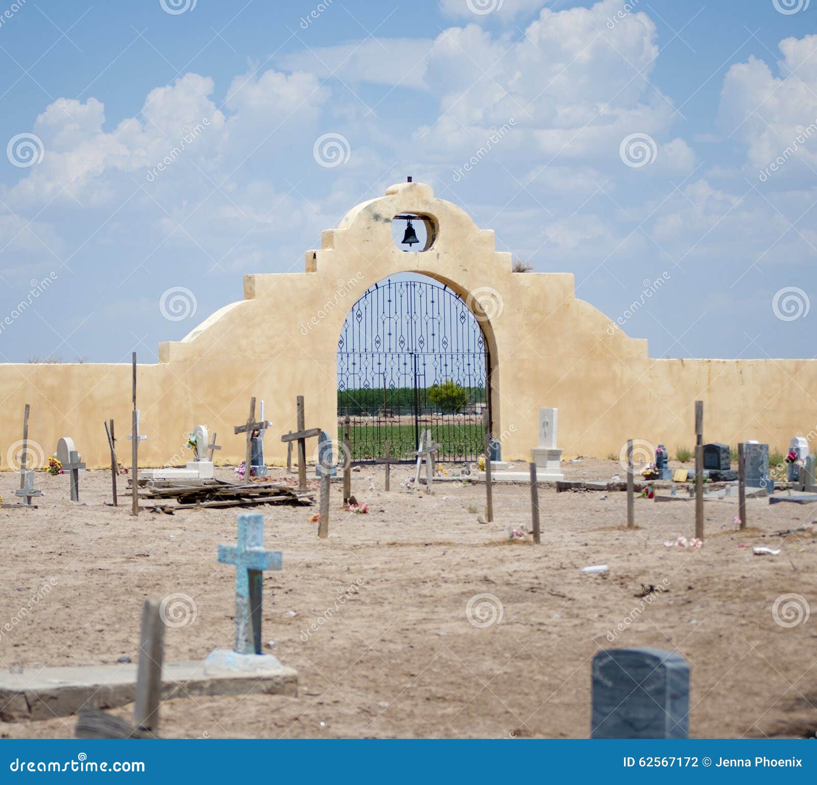 Old Spanish Cemetery stock photo. Image of cemetery, fabens 62567172