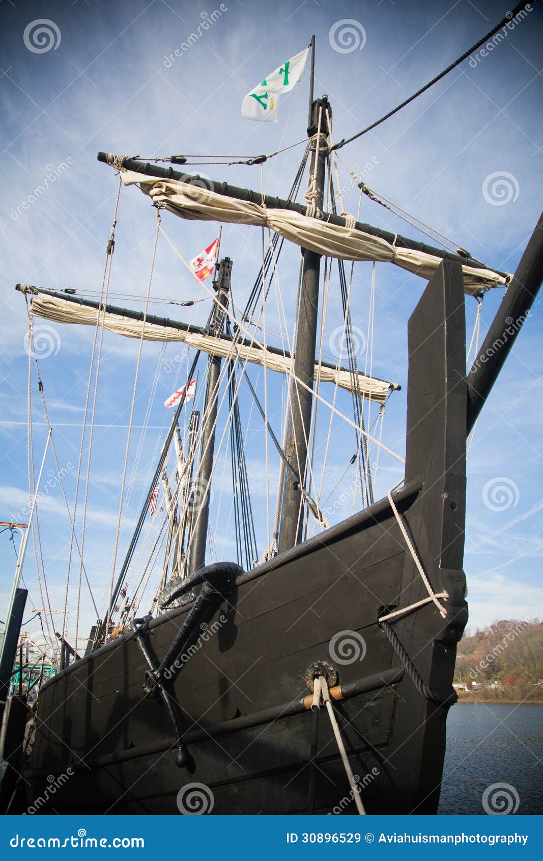 Old Spanish Sailing Ship Royalty Free Stock Images - Image 