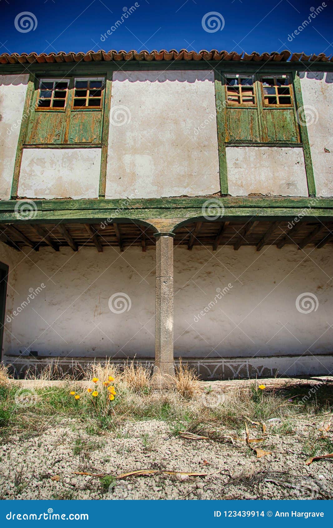Old Spanish Weathered Windows Stock Photo Image of house, rustic