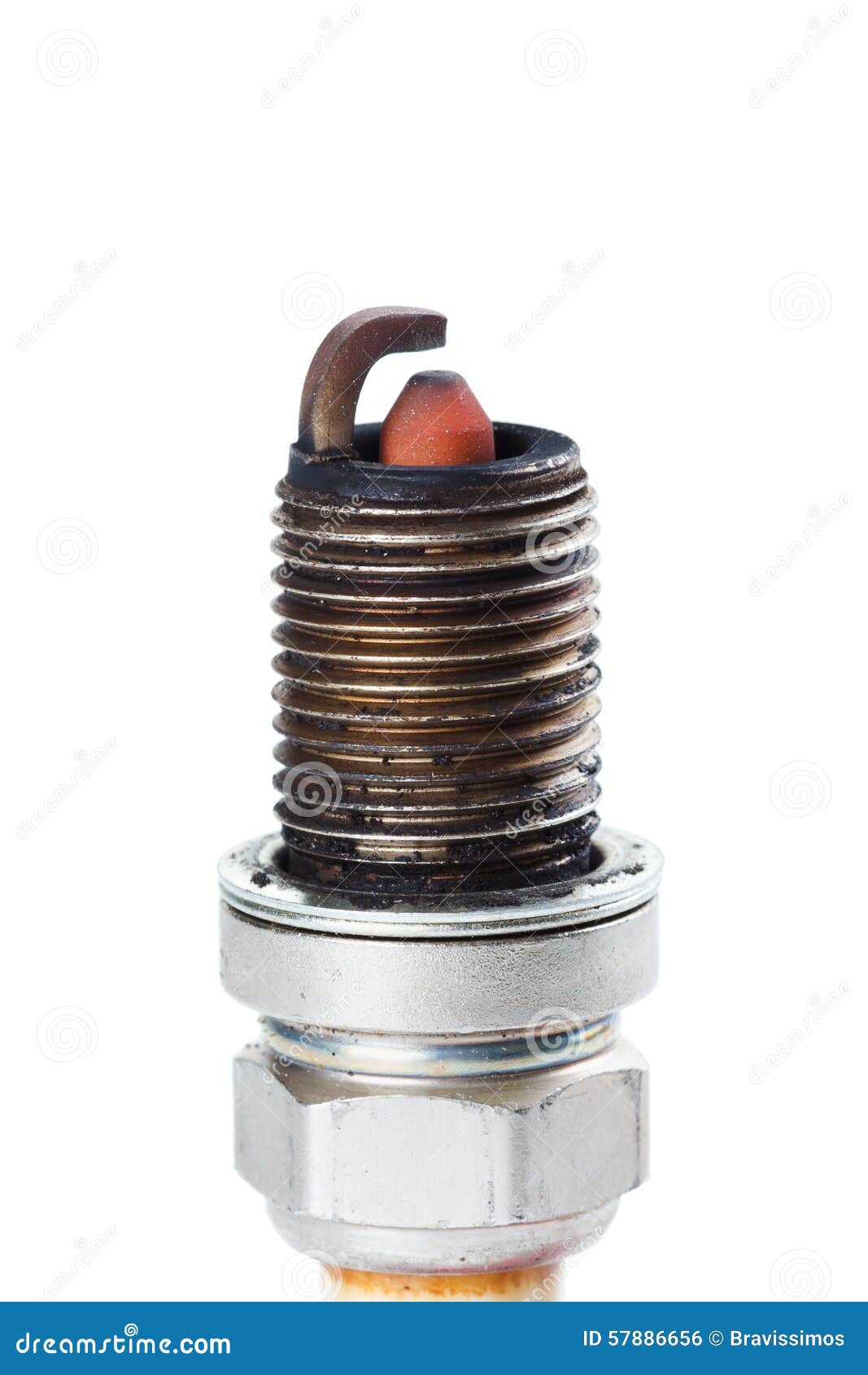 Old Spark Plug for a Vehicle Stock Photo Image of mechanical, closeup