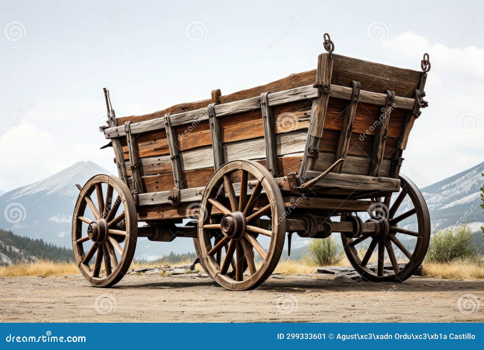Old Stagecoach or Passenger Caravan. Stock Image Image of travel