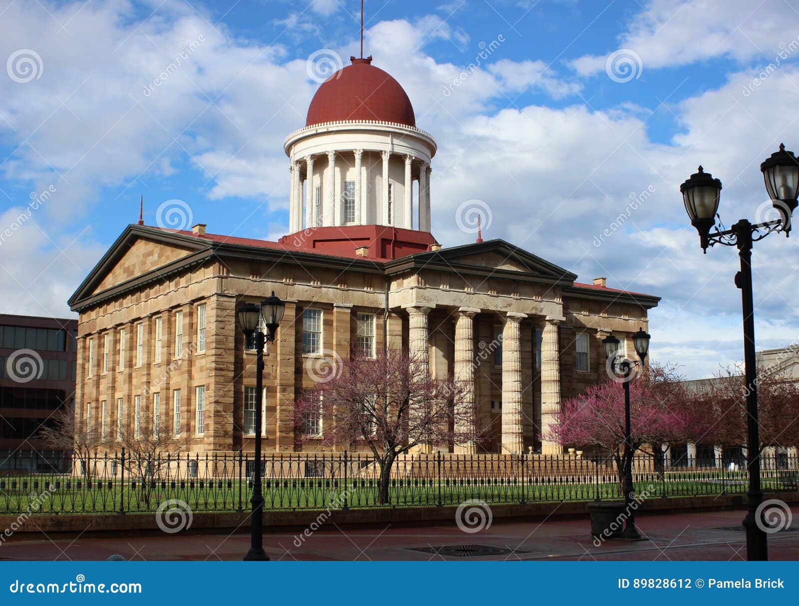 old state capitol building, springfield, il