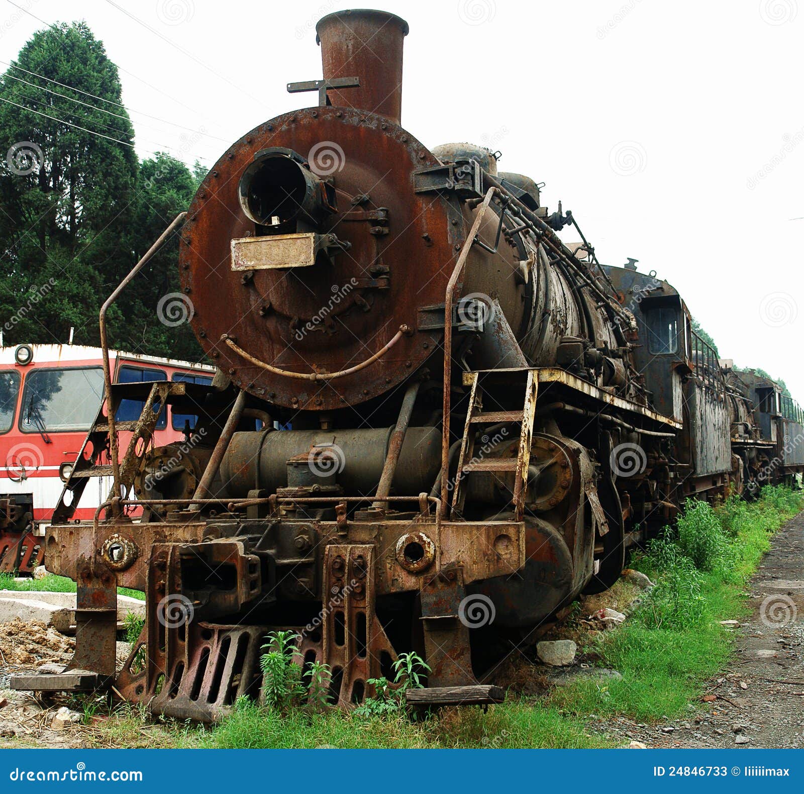  Old  Steam  Train  stock image Image of transport vehicle 