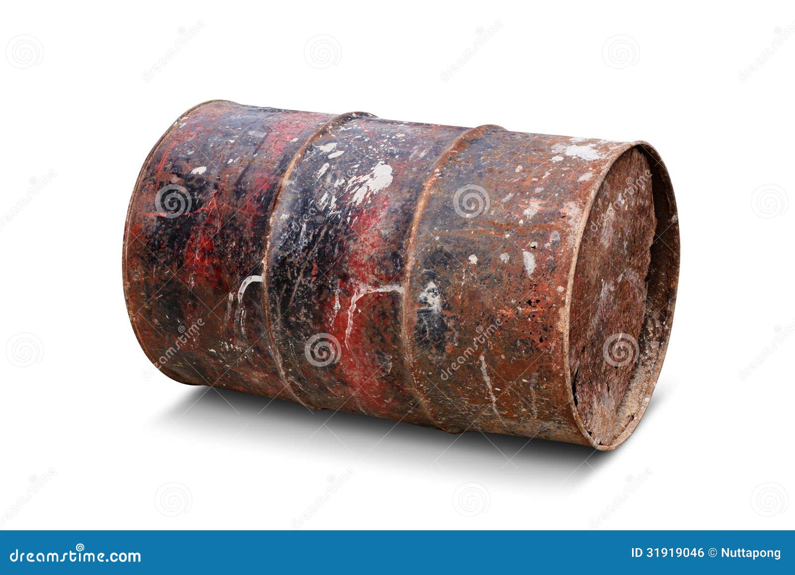 Old Steel Drum Royalty Free Stock Image Image 31919046