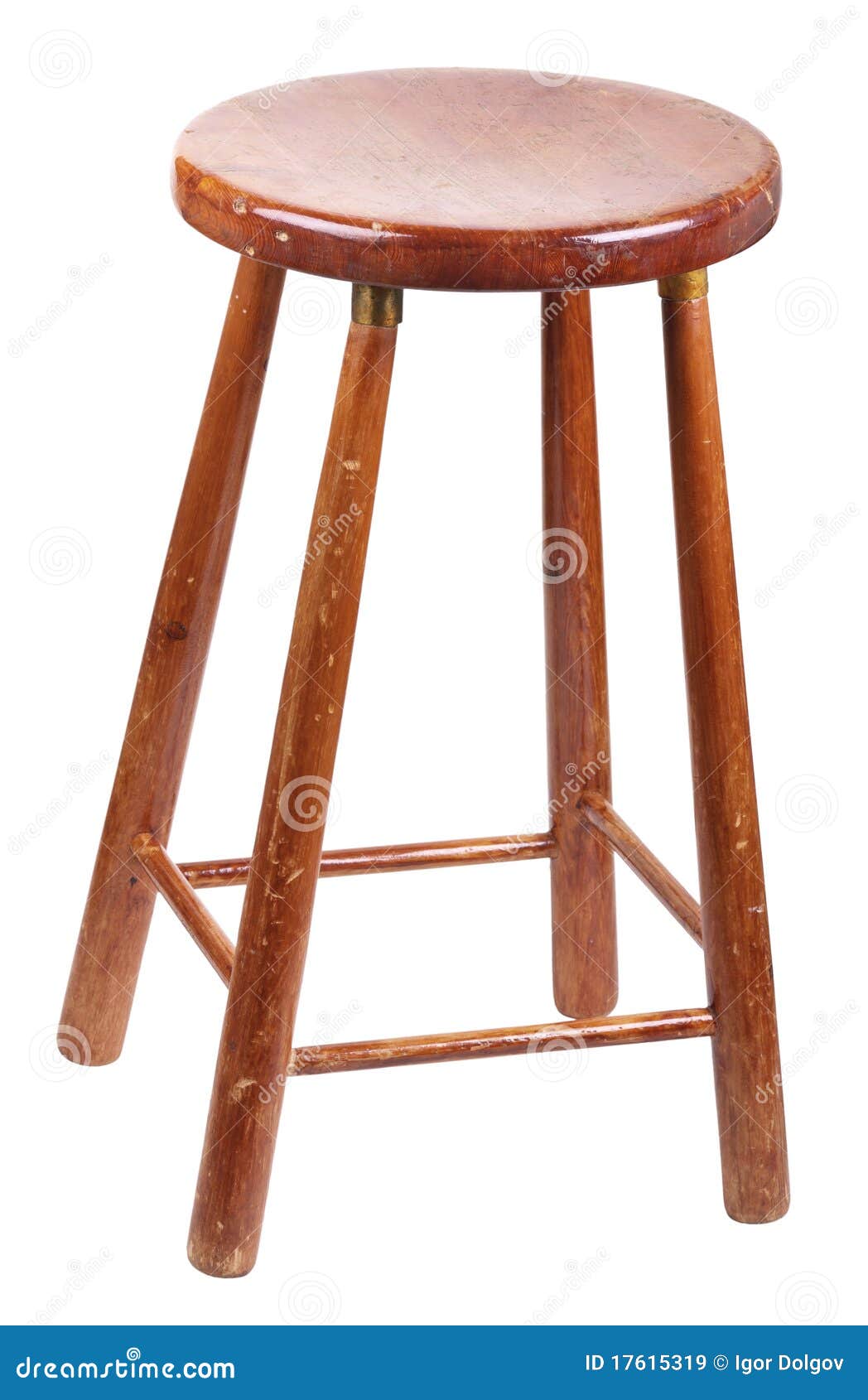 Old Stool Royalty Free Stock Images - Image: 17615319