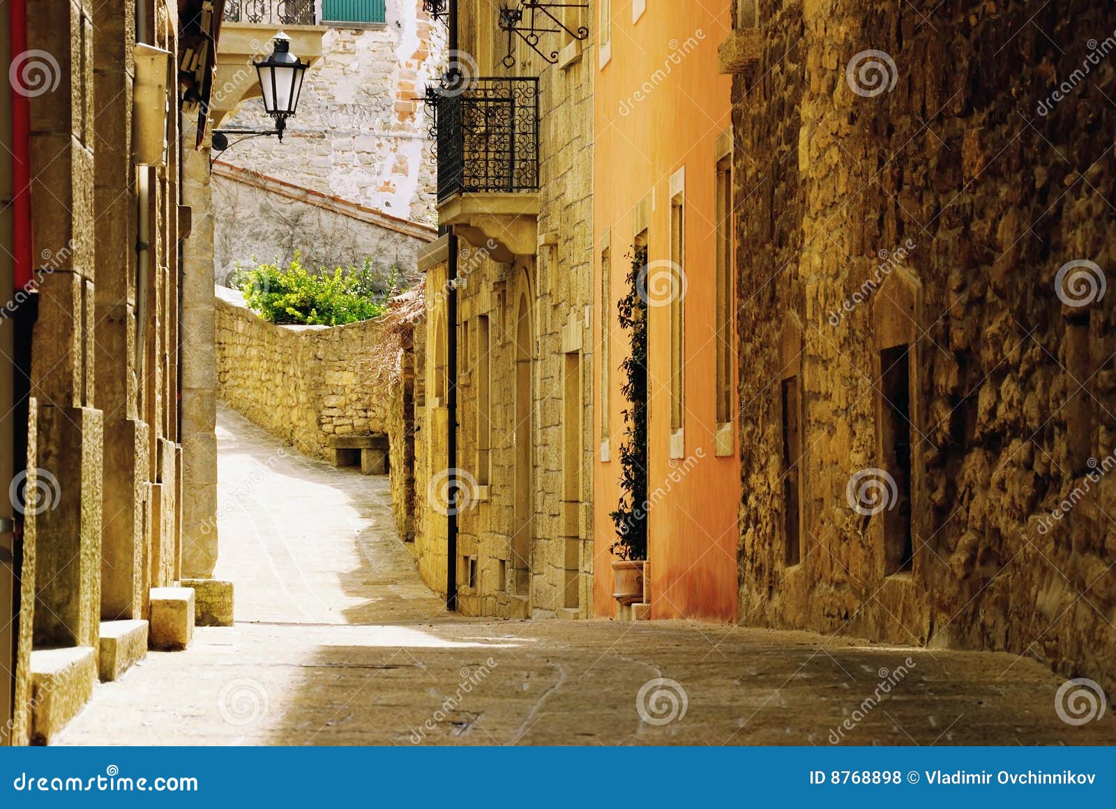 old street of san marino