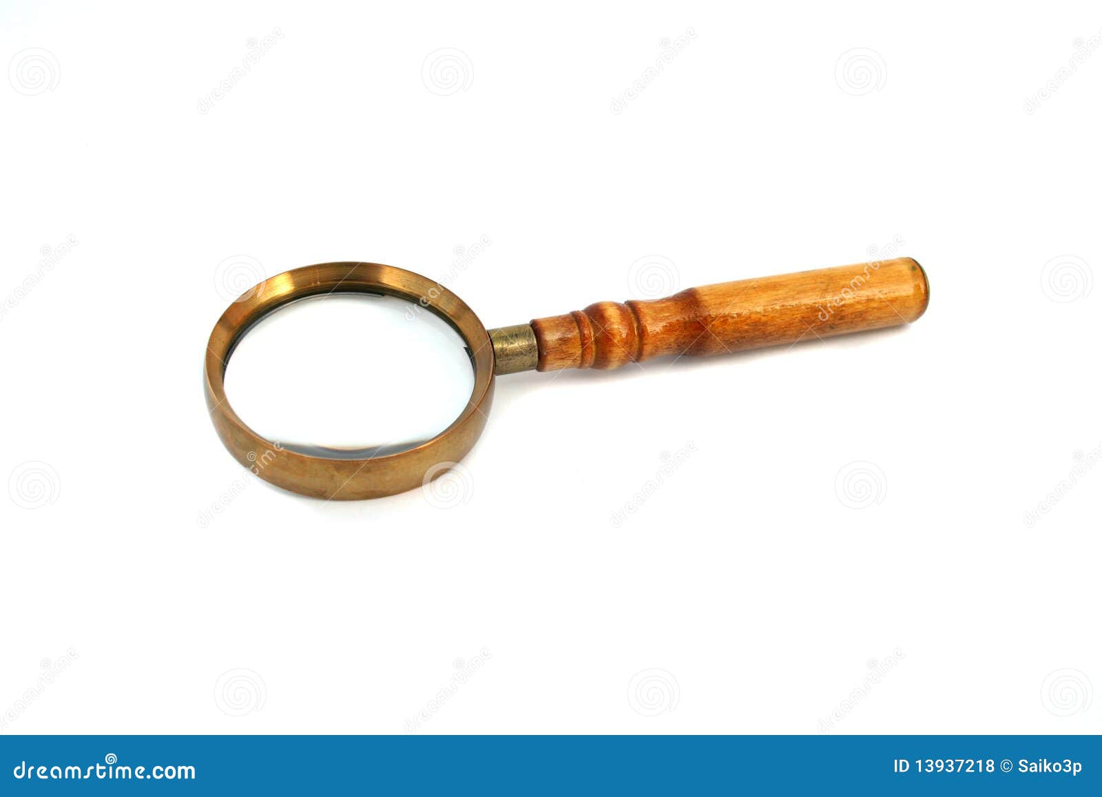 Old style magnifying glass stock photo. Image of concepts 13937218